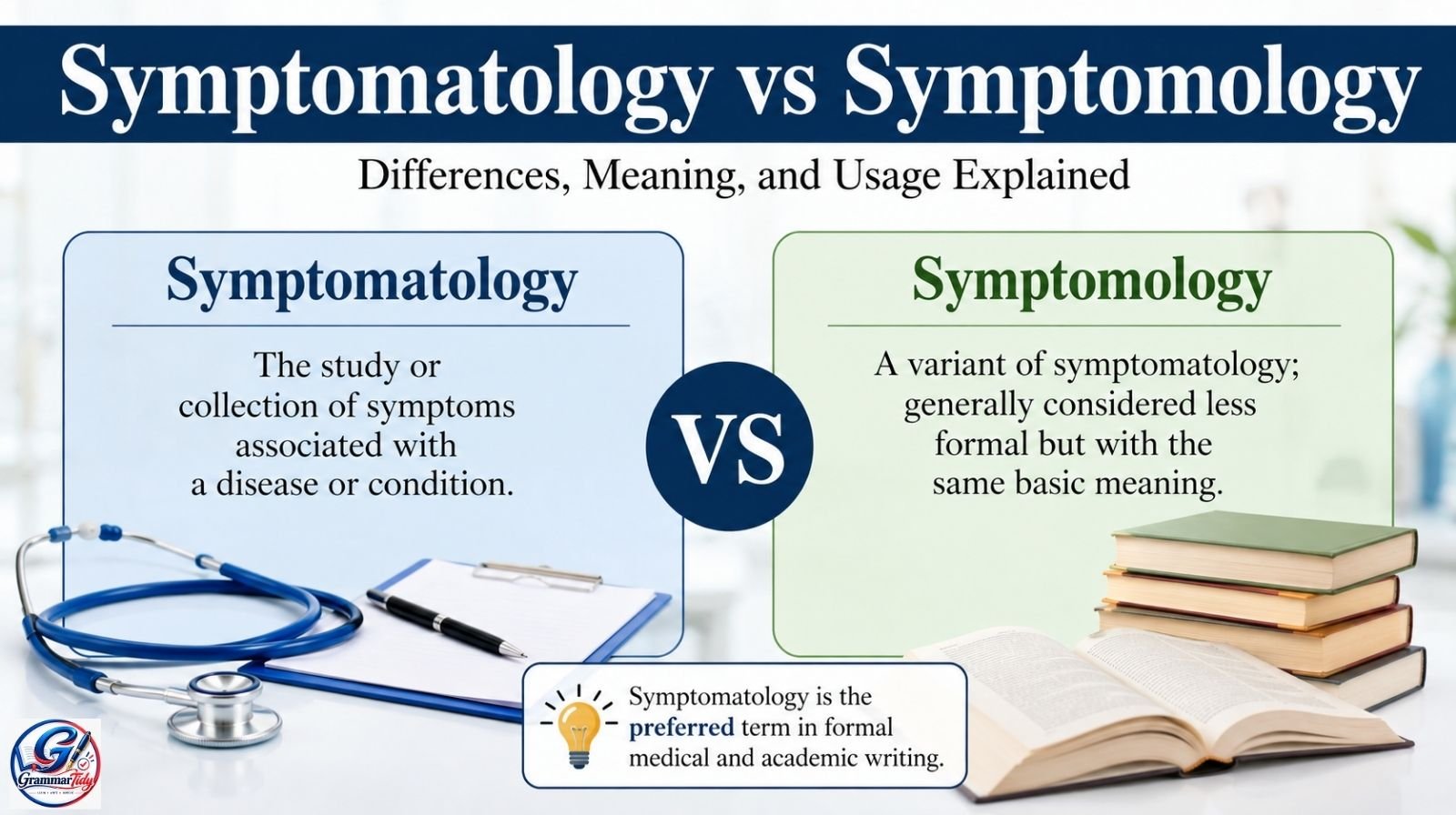 Symptomatology vs Symptomology: Differences, Meaning, And Usage symptomatology vs symptomology differences, meaning, and usage