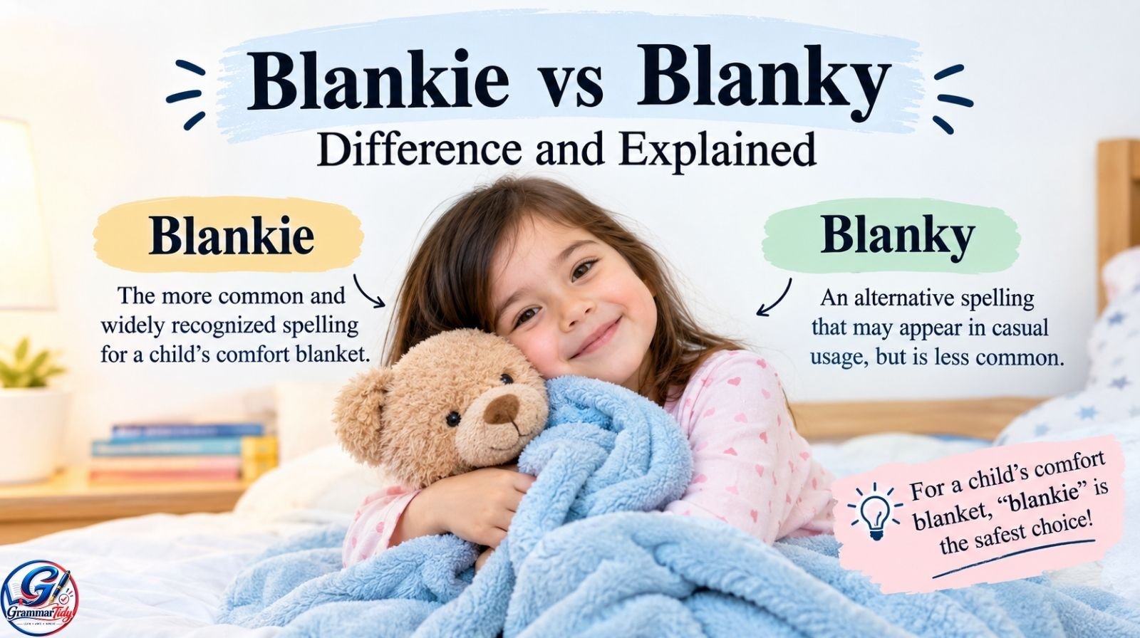 Blankie vs Blanky: Difference And Correct Usage Explained blankie vs blanky difference and correct usage explained