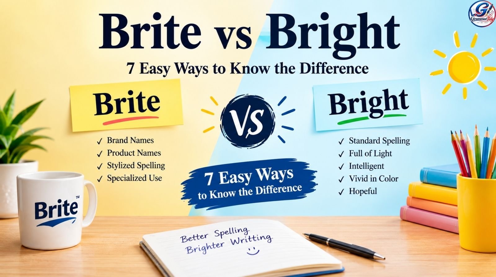 Brite vs Bright: 7 Easy Ways To Know The Difference