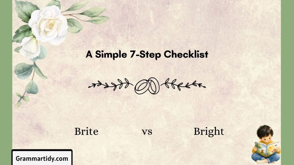 Brite vs Bright