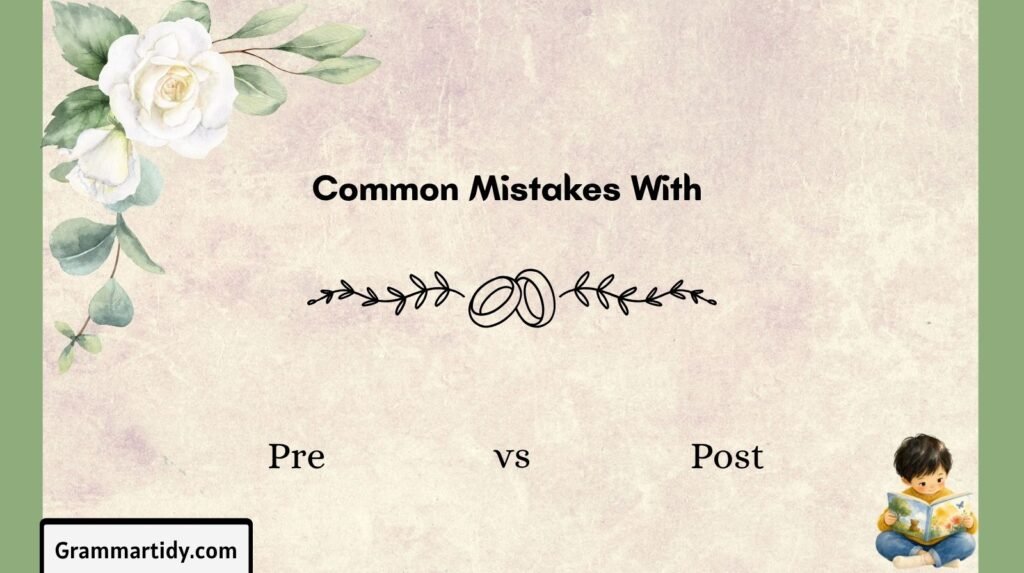 Pre vs Post