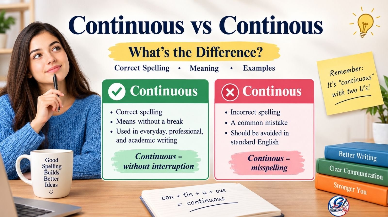 Continuous vs Continous: What’s The Difference? 2026