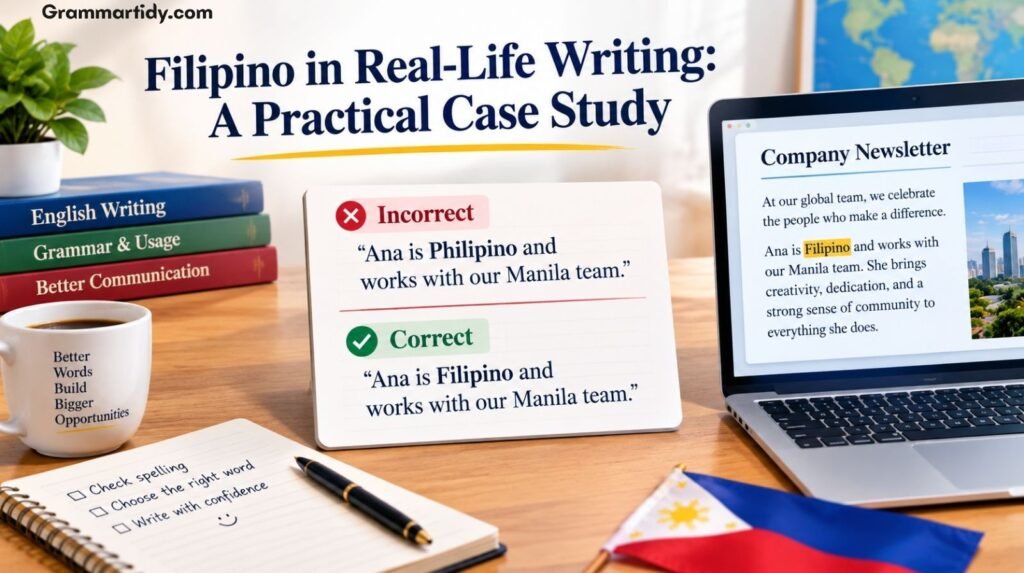 filipino in real life writing a practical case study