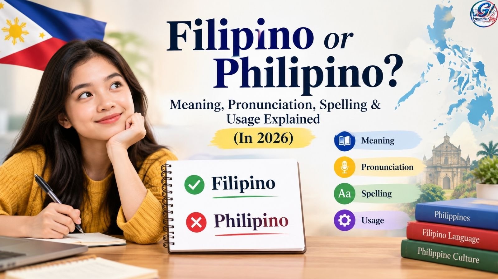 filipino or philipino meaning, pronunciation, spelling & usage explained in 2026