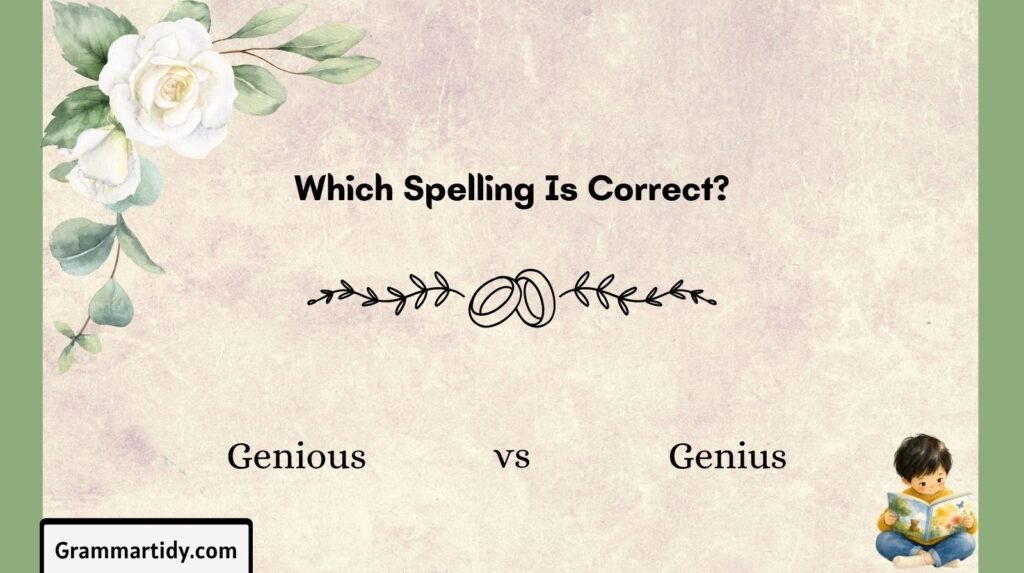 Genious vs Genius