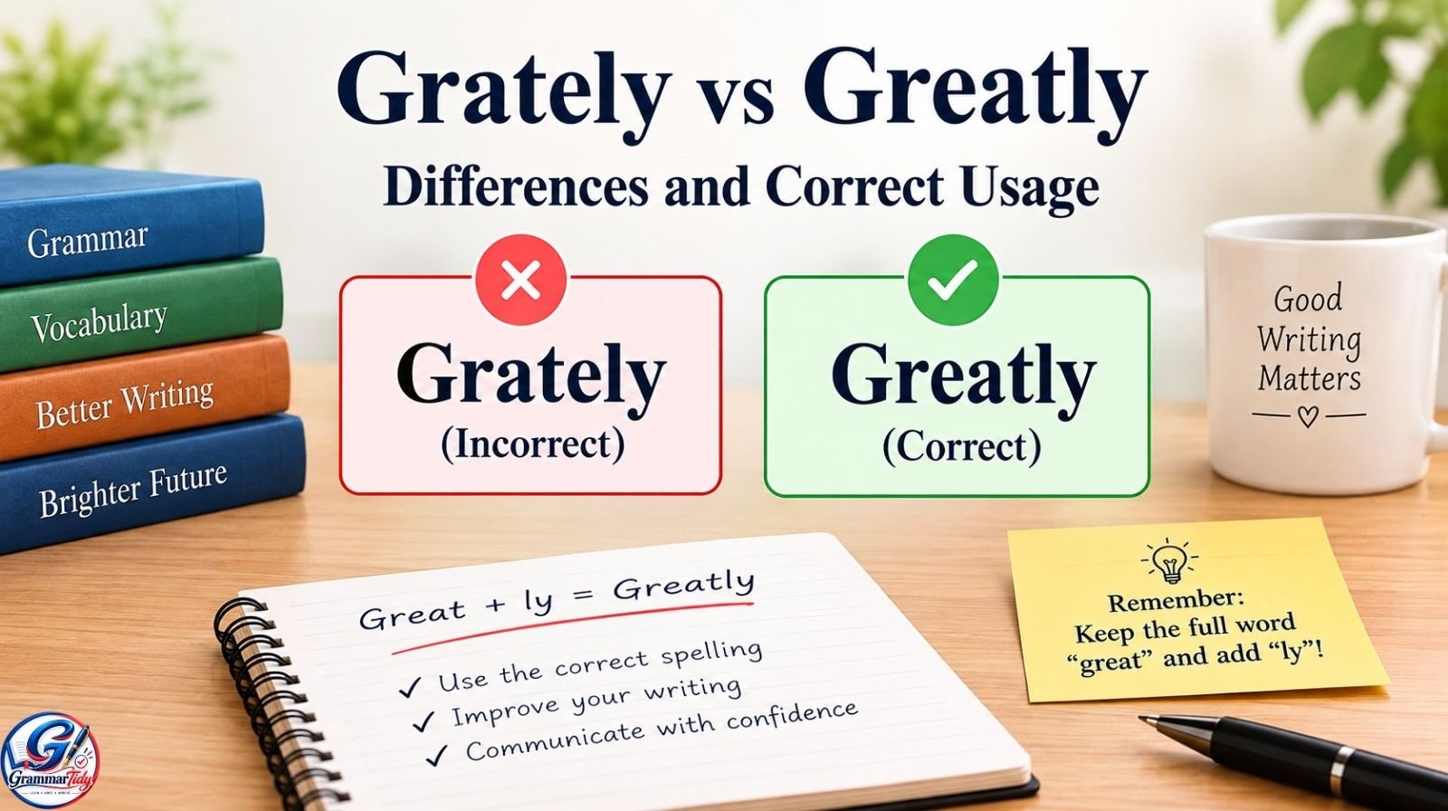 Grately vs Greatly: Differences And Correct Usage grately vs greatly differences and correct usage