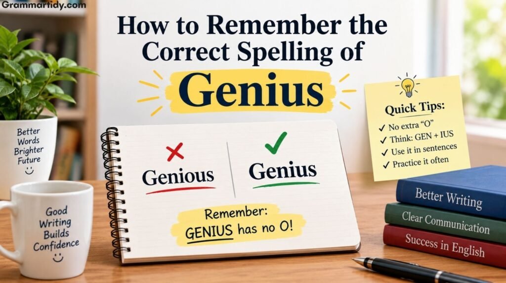 Genious or Genius