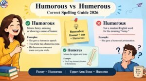 Humorous vs Humerous: Which Spelling Is Correct? 2026 Guide