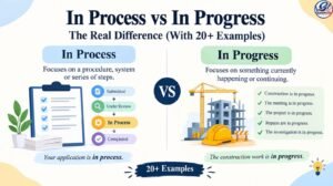 In Process vs In Progress: The Real Difference With 20+ Examples