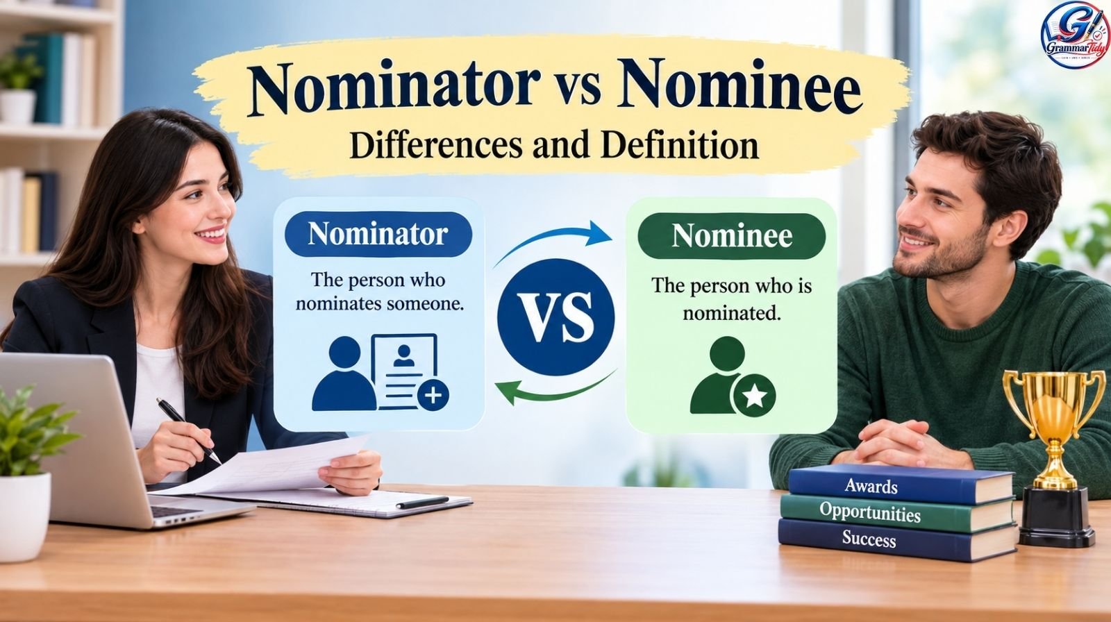 Nominator vs Nominee: Differences, Definitions, And Correct Usage nominator vs nominee differences, definitions, and correct usage