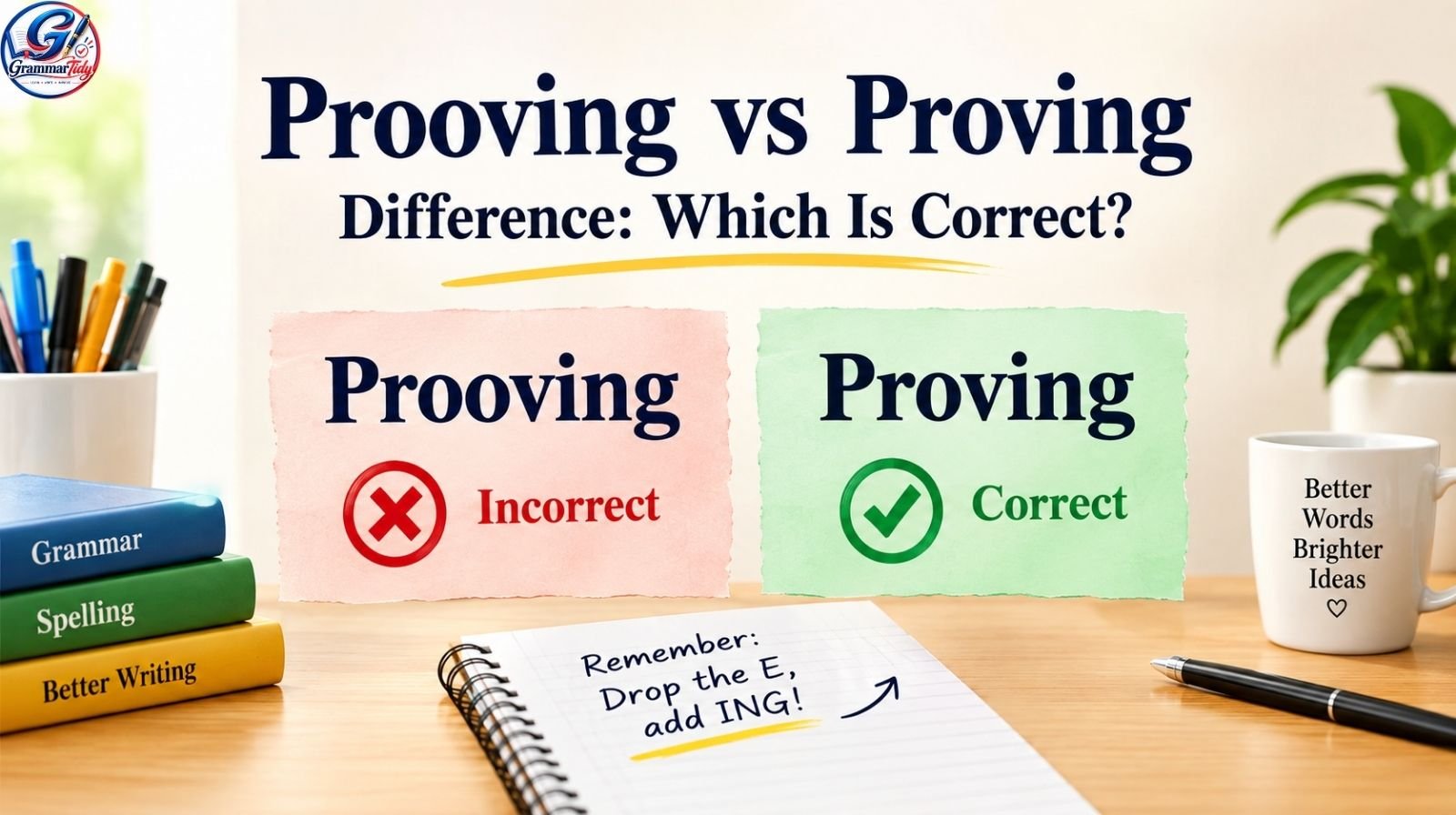 Prooving vs Proving Difference: Which Spelling Is Correct? prooving vs proving difference which spelling is correct