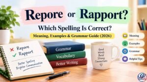 repore or rapport which spelling is correct meaning, examples & grammar guide (2026)