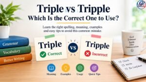 triple vs tripple which is the correct one to use