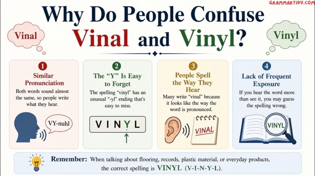 Vinal vs Vinyl: Which Is The Correct One To Use? why do people confuse vinal and vinyl