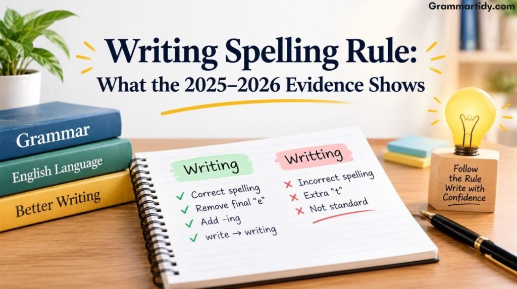 Writing or Writting