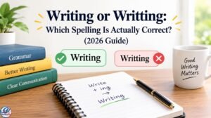 Writing or Writting: Which Spelling Is Actually Correct? (2026 Guide)